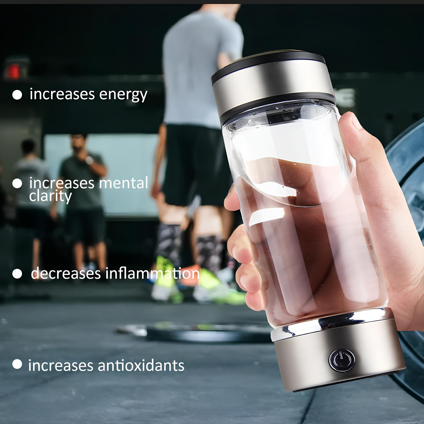 Tanoowa™ Smart Maker – Hydrogen Water Bottle
